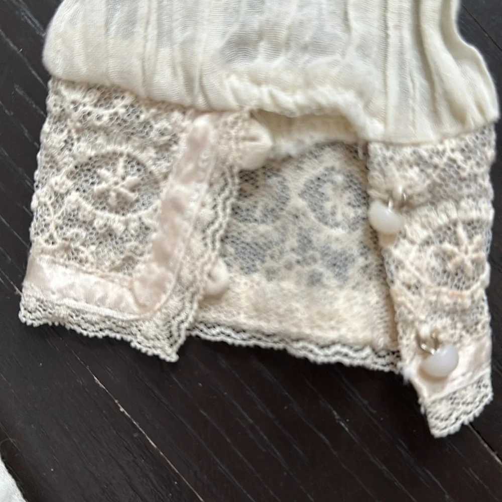 Gunne Sax lace blouse - Picture 4 of 5